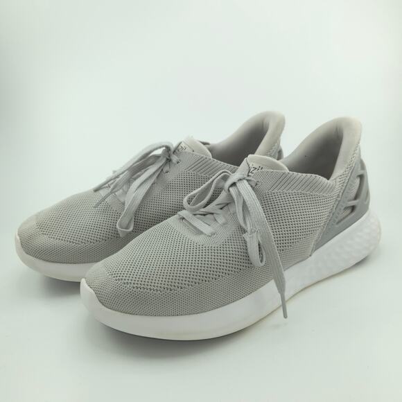 KIZIK Other - Kizik Athens Hands-free Slip-on Men's Size 8.5 Wide Gray White Sneakers
